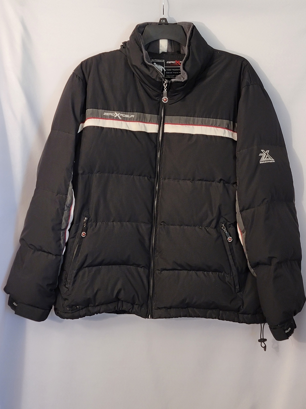 ZeroXposur Activewear Mens Downfill Puffer Jacket Size L